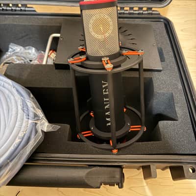 Manley Labs Reference Cardioid Large Diaphragm Tube Condenser Microphone 2010s - Black image 3