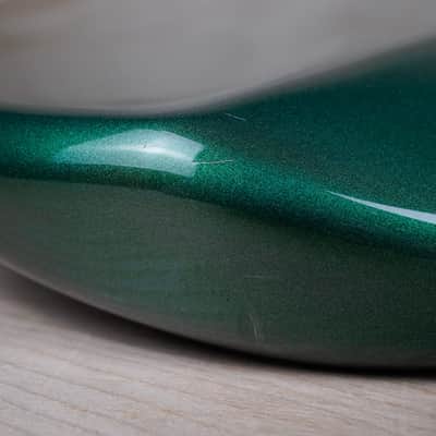 Fender MIJ Hybrid '60s Stratocaster 2017 Sherwood Green Metallic Made in Japan w/ Bag image 14