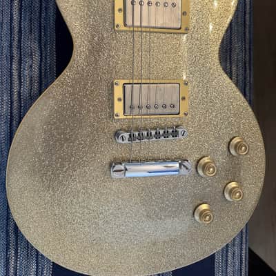 1996 Epiphone Les Paul Champagne Sparkle - Limited Korean Run image 2