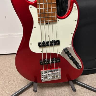 Sadowsky MetroExpress Vintage J/J 5 String Bass w/Maple Fingerboard - Candy Apple Red image 2