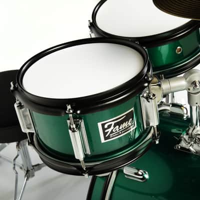 Fame JBJ1042H "Luis" Junior 3-Piece Drum-Kit (Green) - Drum Set image 8