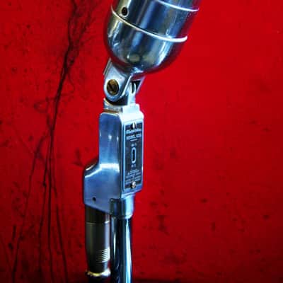 Vintage 1940's Electro-Voice 635 / 630 Omnidirectional Dynamic Microphone dual Z w cable harp mic image 3