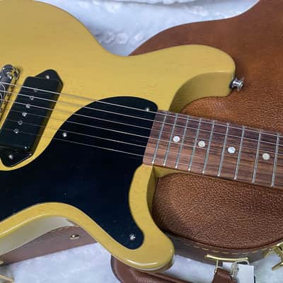 NEW! Gibson Les Paul Junior DC Double Cut - TV Yellow - Authorized Dealer - Only 6.5 lbs - G07219 image 3