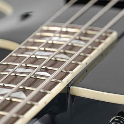 2012 Fernandes Monterey Bass w/ EMGs, Set Neck Construction, Original Hardshell Case image 11