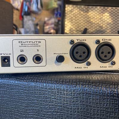 M-Audio Audio Buddy Dual Mic Preamp / Direct Box - Silver image 2
