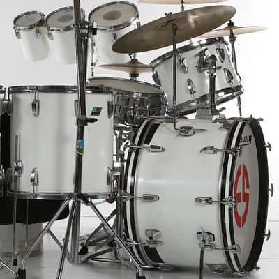 David Frangioni Collection, Ed Shaughnessy's, Tonight Show - 1979 Ludwig 10-Piece Drum Kit w/Hardware!! image 24