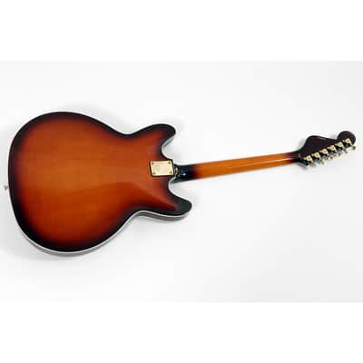 Hagstrom '67 Viking II Limited-Edition Hollowbody Electric Guitar Regular Vintage Sunburst image 2