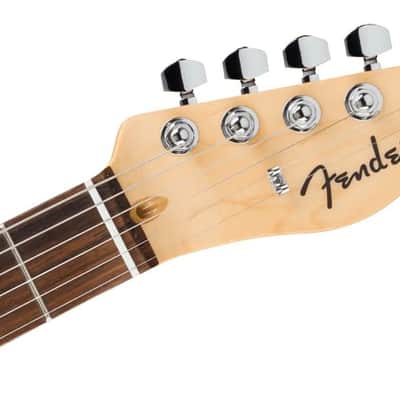 Fender Standard Telecaster Electric Guitar. Laurel Fingerboard, White Pickguard, 3-Color Sunburst image 5