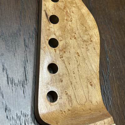 Roasted Birdseye Maple Tele Guitar Neck image 4