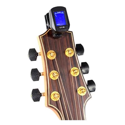 Rowin LT-32 Chromatic Clip-On Digital Tuner - Black image 2