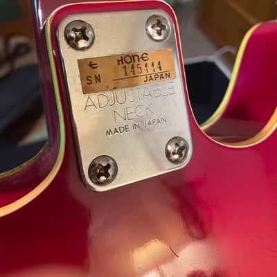 Epiphone Riviara 1971 - Red Burst image 9