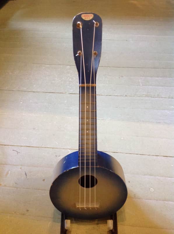Gretsch Camp Ukulele 1920-1940 Blue/Grey Ducco image 1