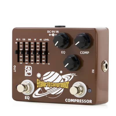 Caline DCP-10 Stella Bass Compressor EQ Effect Pedal Free Shipment,price include the import duty to US buyer image 2