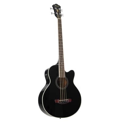 Ibanez AEB8E Black - Acoustic Bass image 1