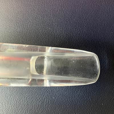Pomarico Tenor Sax Crystal Mouthpiece Size 3 2020s image 5