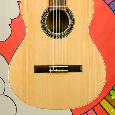 Alhambra 6 String Classical Guitar, Right, Solid Red Cedar image 2