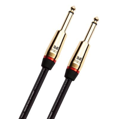 Monster Rock 6 ft/1.8m - straight 1/4” plugs (600626) - Black image 2