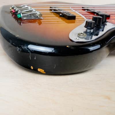 Fender JB-62 Jazz Bass '62 Reissue MIJ 1993 Sunburst Fujigen Japan w/ Bag image 9