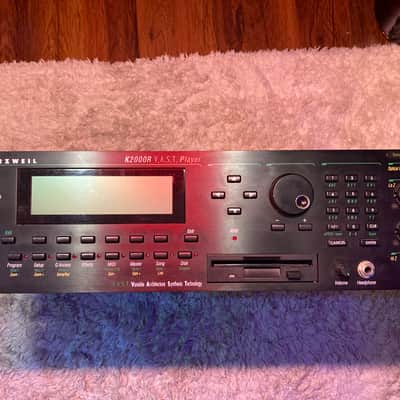 Kurzweil K2000R Rackmount Digital Workstation Sound Module 1990s - Black
