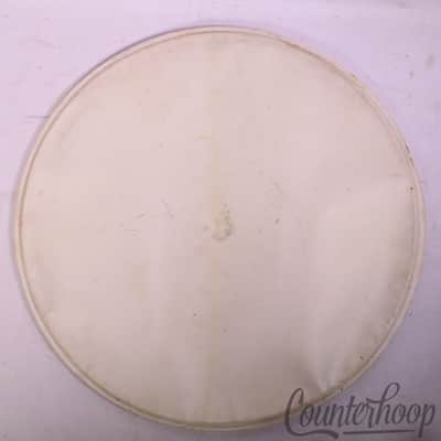 Ludwig 24"Bass Drum Calf Skin Head 1Ply Maple Flesh Hoop Batter/Resonant Vintage image 1