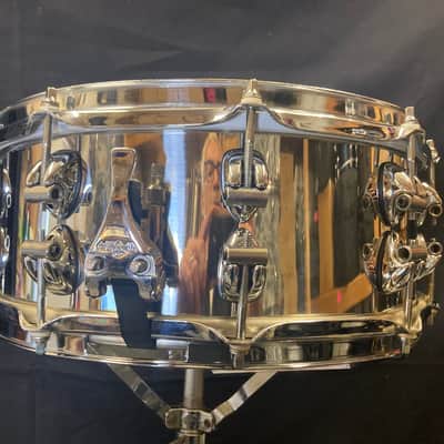 Ayotte / DrumSmith Custom 5.5x14" Snare Drum 1995–2000 Chrome image 5