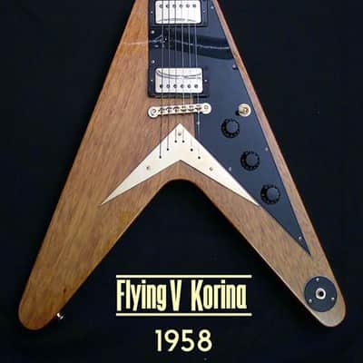 Sonicguitars Flying V Korina 1958 aged replica 2020 on request image 12