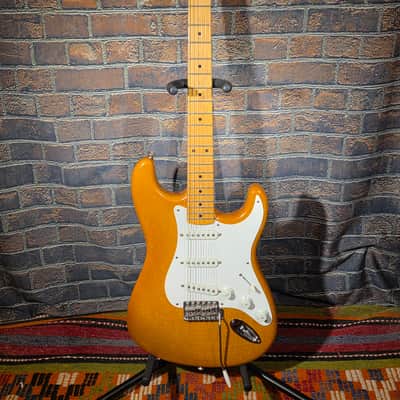 S-Style Partscaster - AllParts Neck & Amber Body, Fender Locking Tuners, Boutique Loaded Pickguard image 1