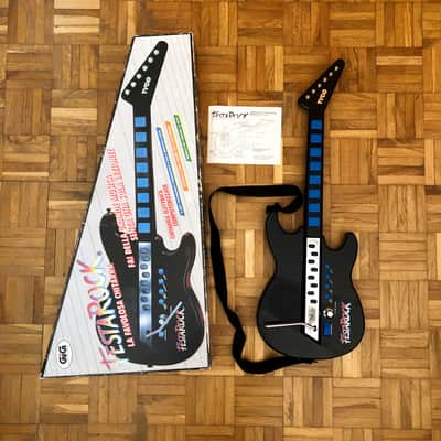 Tyco Hot Lixx (1989) - Computerized Electric Toy Guitar! Original box! Good for circuit bending! image 1
