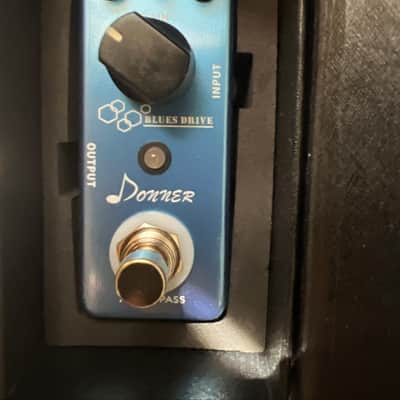 Donner Blues Drive Mini Guitar Overdrive Pedal Vintage Warm Hot True Bypass image 1