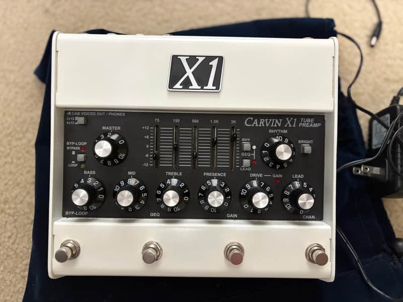 Carvin X1 Tube preamp