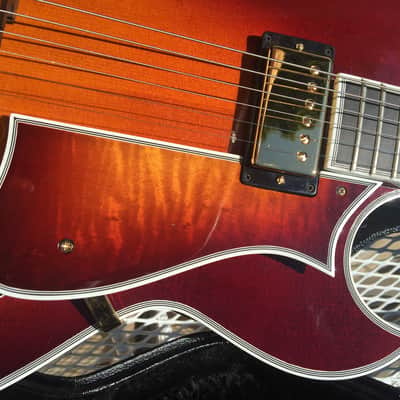 HERITAGE SWEET 16 ARCHTOP "THE LAST ONE" VINTAGE WINE BURST GUITAR image 11