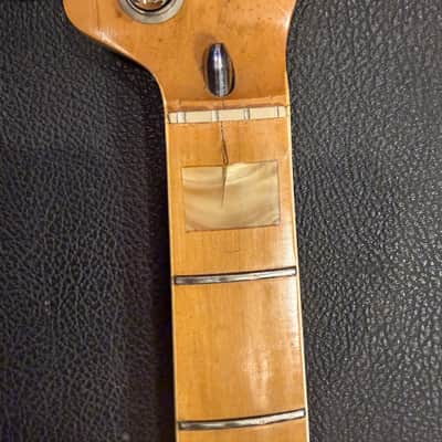 Vintage Fender 1974 Jazz Bass Neck - Natural, Maple with Pearl Blocks! SOLD AS-IS, Trades welcome! Bild 4
