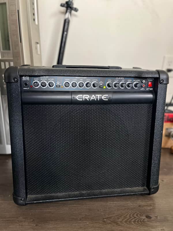 Crate GT65 65-watt Solid State Amp - with real spring reverb