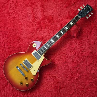 1984 Yamaha LP-400 Lord Player Les Paul Standard - Red Cherry Sunburst - All Original - Made In Japan - MIJ image 2