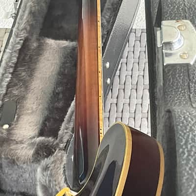 Eastman T186MX semi hollow sunburst with case solid maple top solid mahogany b&s image 21