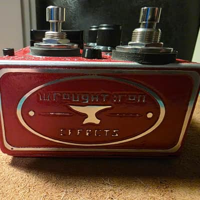 Wrought Iron Leather & Effects N-1 Germanium Carrier Rocket 2022 - Custom Red & Raw Metal Reveal image 4