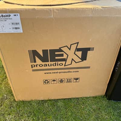 NEXT-proaudio PFA18sHP 18” Active Front-Loaded High Power Subwoofer | 2960W | Networkable DSP | Pro Live Sound image 8