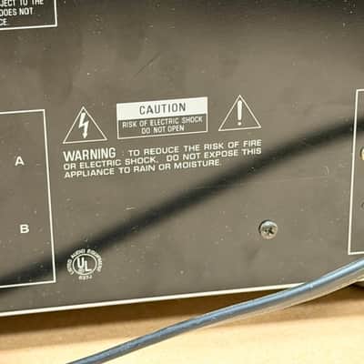 Yamaha RX-596 Natural Sound Stereo Receiver - 80W RMS w/ Phono Stage - Good Condition image 17