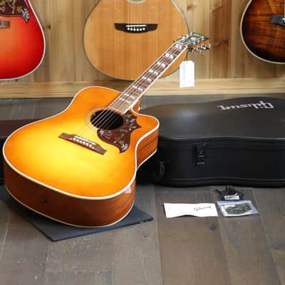 Minty! 2024 Gibson Hummingbird Standard EC Acoustic Guitar Lightburst + OHSC image 1
