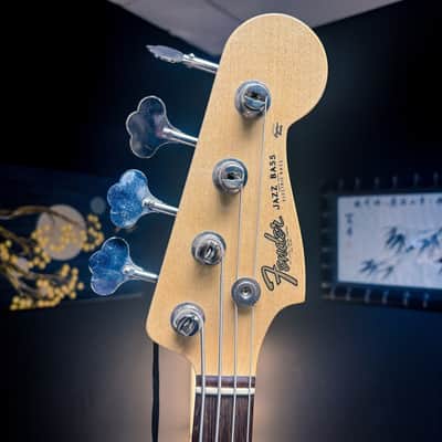 2010 Fender Custom Shop Jazz Bass NOS - Black w/OHSC - 8lb 9oz image 7