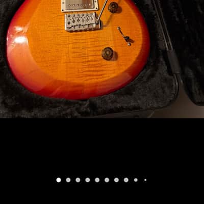 PRS S2 Studio 2025 with PRS flight case Dark Cherry Sunburst image 1