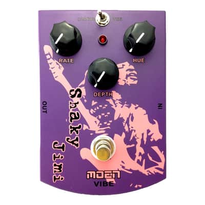 MOEN | MO-VB Shakey Jimi | Vibe Vibrato Chorus Hendrix Sounds True Bypass Latest Version