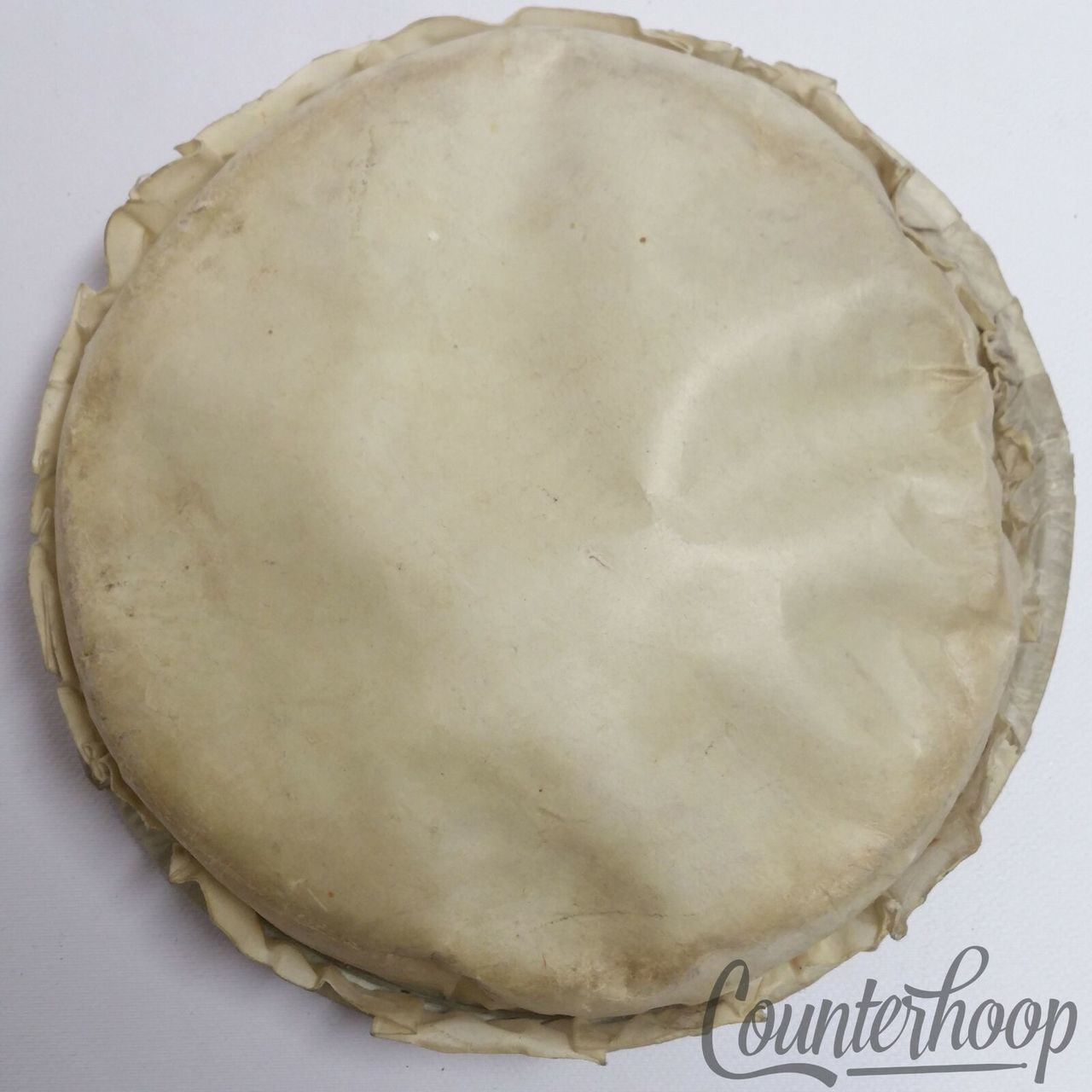 Vintage 6" Calf Skin Bongo Tom Drum Head 40s USA Tucked Calfskin Gretsch* — main photograph