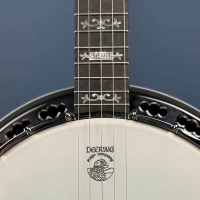 Custom Deering Sierra Maple 5-String Banjo Dark Eagle II Stain image 13