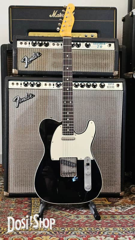 Fender Telecaster 62 Custom Reissue TL62B - Made in Japan MIJ - 2010-2011 - Black image 1