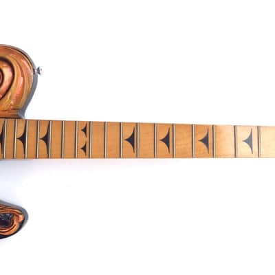 DIY Guitar Kit Telecaster Project Builder Custom Carved Phoenix Solid Alder Tele Body image 4