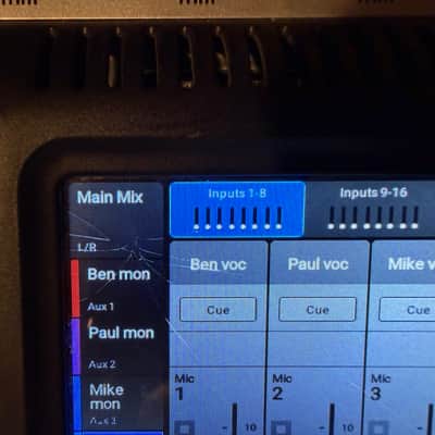 QSC TouchMix-16 Touch Screen Compact Digital Mixer 2010s - Silver image 4