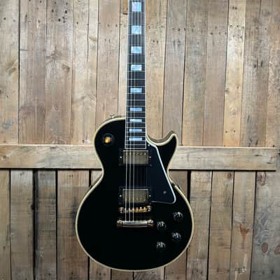Gibson Custom 1957 Les Paul Custom Reissue VOS - Ebony 2-Pickup image 3