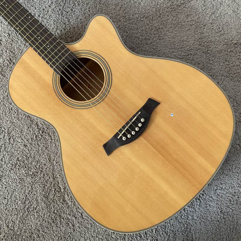Blast 40 Inch Acoustic Guitar in Natural Burst, 20 Frets image 1