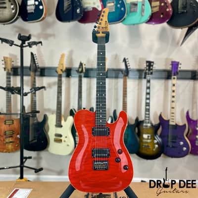 Schecter PT Classic Electric Guitar w/ Case-Inferno image 2